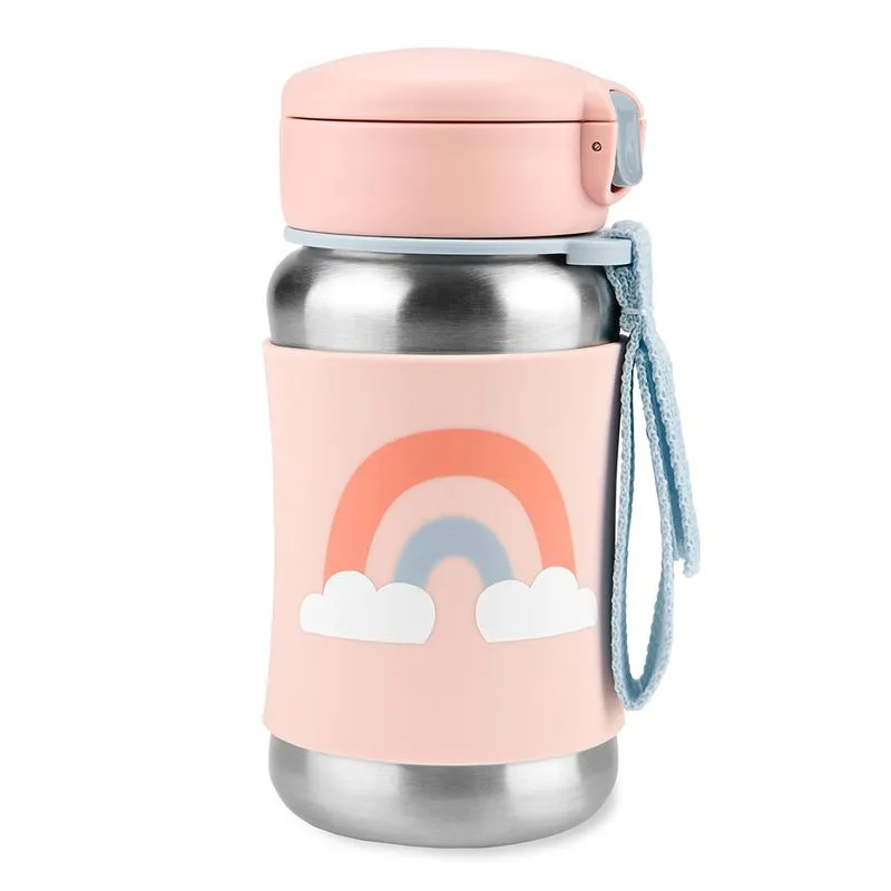 Garrafa Infantil Sparks Style Arco-Íris da Skip Hop Inox
