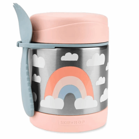 Pote Térmico Sparks Style Arco-íris da Skip Hop Inox