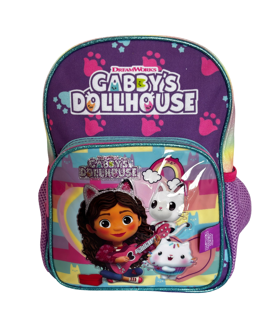 Mochila Infantil Escolar A Casa Mágica da Gabby