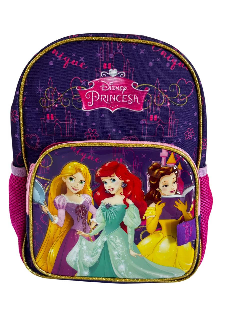 Mochila Infantil Escolar Princesas Disney